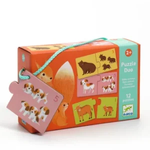 PUZZLE DUO BEBES ANIMAUX