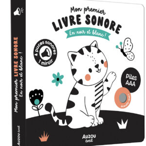 MON PREMIER LIVRE SONORE EN NOIR ET BLANC !
