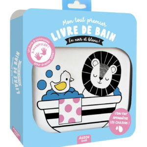 MON PREMIER LIVRE DE BAIN MAGIQUE - EN NOIR ET BLANC !