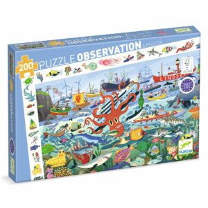 PUZZLE OBSERVATION LES SECRETS DE LA MER