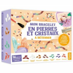 MON BRACELET EN PIERRES ET CRISTAUX À DÉTERRER