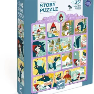 STORY PUZZLE CHAPERON ROUGE 35 PIECES
