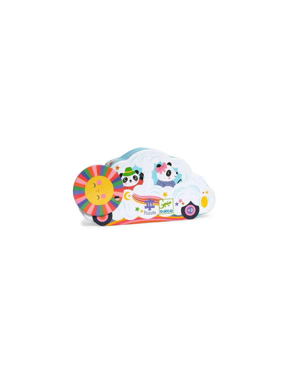 PUZZLE 16 PCS VOITURE NUAGE