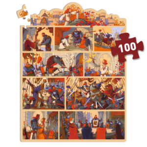 STORY PUZZLE 100 PIECES LE ROI ARTHUR