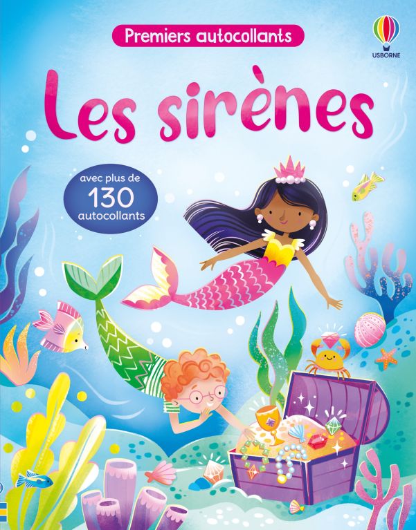 LES SIRÈNES - PREMIERS AUTOCOLLANTS - DÈS 3 ANS