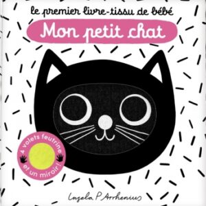 LE PREMIER LIVRE TISSU DE BÉBÉ - MON PETIT CHAT