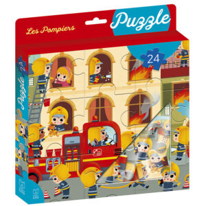 MA BOITE A PUZZLE24P POMPIERS