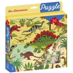 MA BOITE A PUZZLE36P DINOSAURE