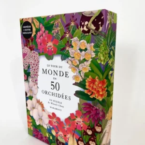 LE TOUR DU MONDE EN 50 ORCHIDÉES - PUZZLE 1000 PIÈCES