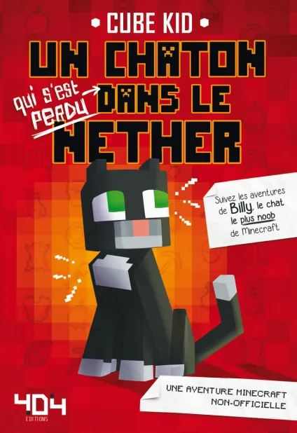 UN CHATON DANS LE NETHER