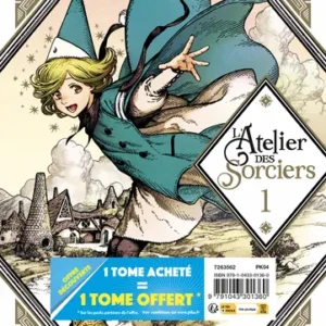 L'ATELIER DES SORCIERS PACK OFFRE DÉCOUVERTE T01 ET T02
