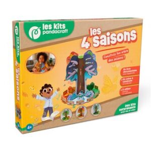 LES 4 SAISONS - KIT PANDACRAFT DÈS 4 ANS