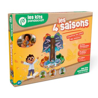 LES 4 SAISONS - KIT PANDACRAFT DÈS 4 ANS