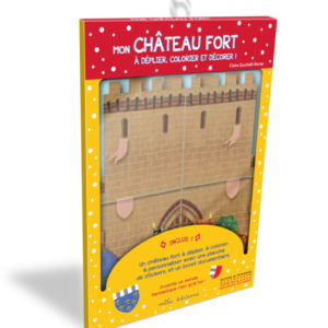 POCHETTE - MON CHÂTEAU FORT À DÉPLIER, COLORIER ET DÉCORER !