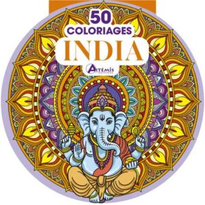 INDIA 50 COLORIAGES