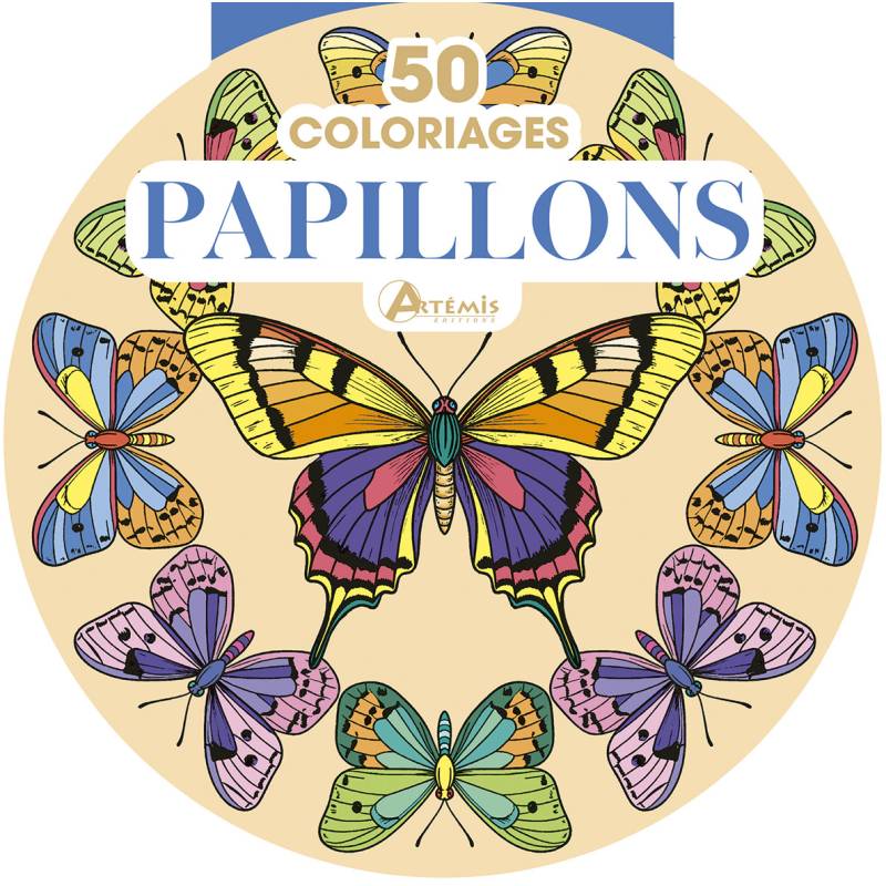 PAPILLONS 50 COLORIAGES